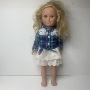 2013 Cititoy My Life Blonde Green Eyes Doll